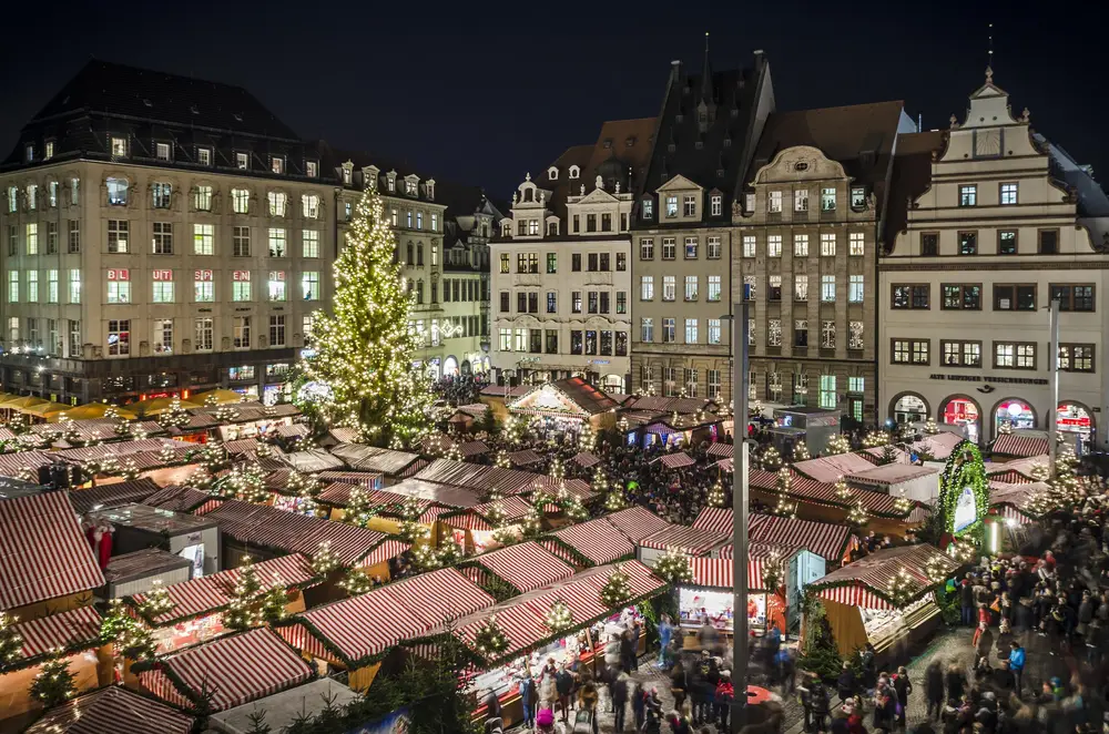 Stollenschiff & Weihnachtsmarkt Leipzig Impression 3