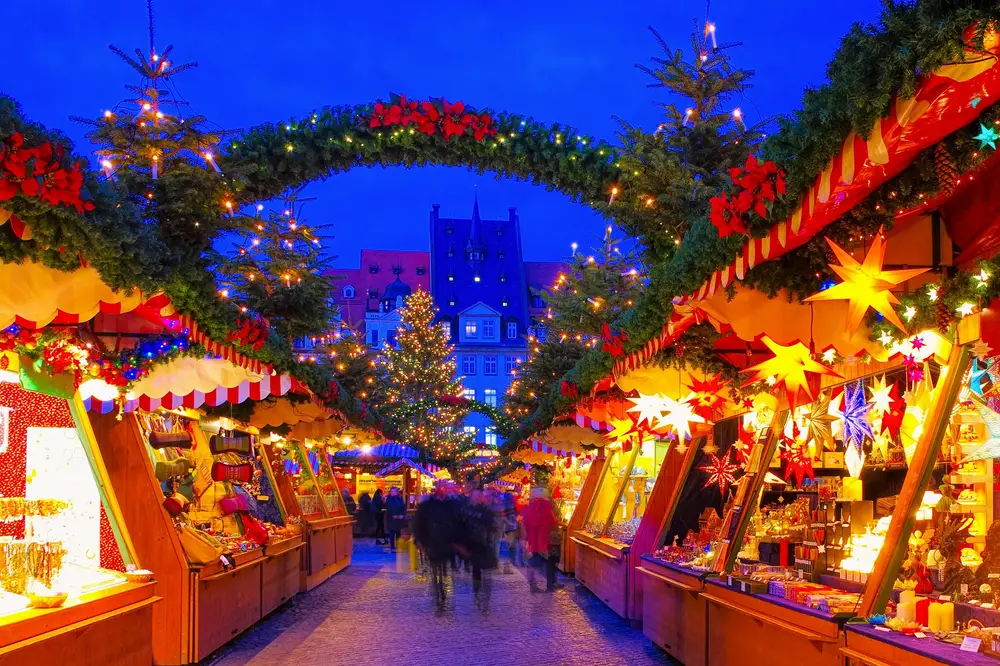 Stollenschiff & Weihnachtsmarkt Leipzig Impression 1