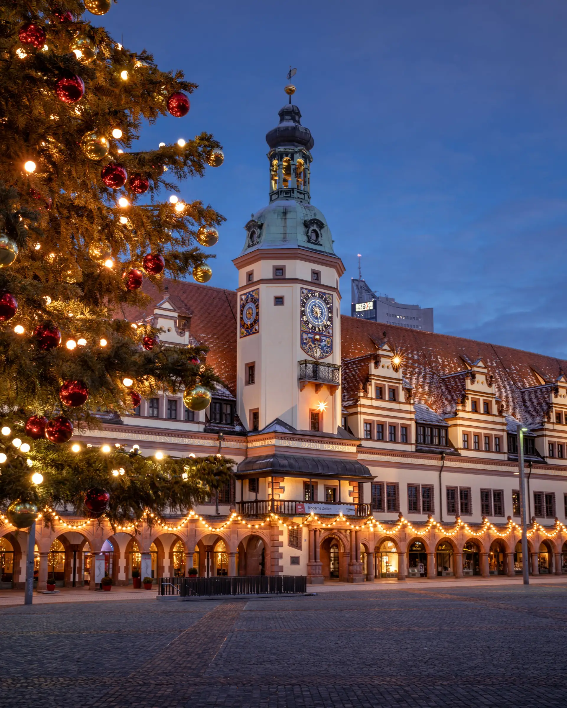 Stollenschiff & Weihnachtsmarkt Leipzig